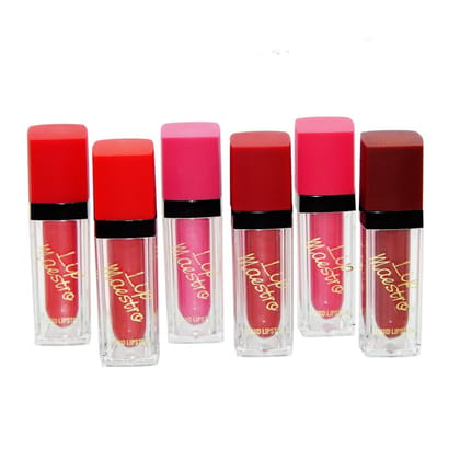 VARS ; LONDON ADS lip maestro liquid matte lipstick combo pack of 6