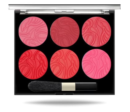 VARS ; LONDON 6 Color soft matte face blusher palette