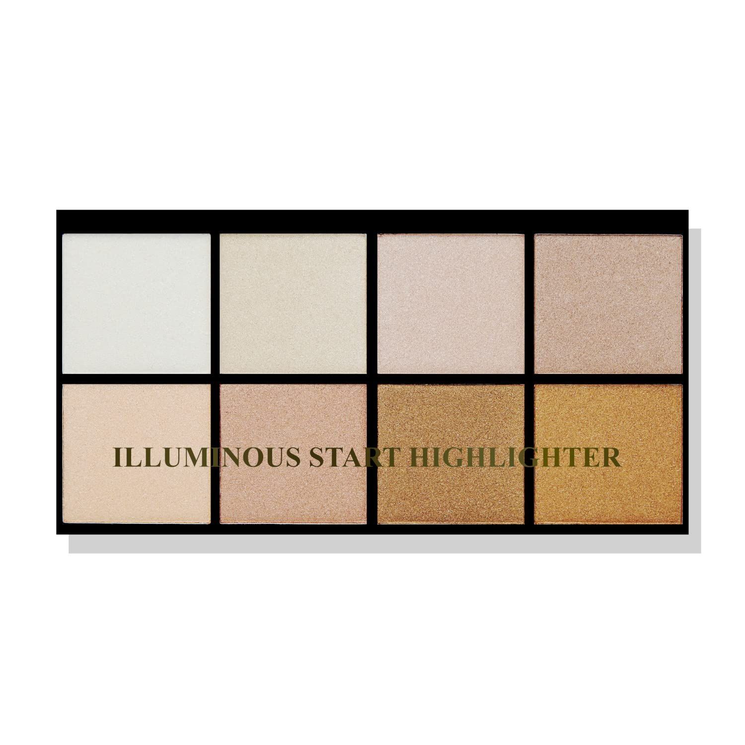 VARS ; LONDON Highlighter Palette | Face Highlighter Makeup Palette | Nude Bronzer & Highlighter palette | highlighter and bronzer palette | face contour palette |(missads bronzer SH02)