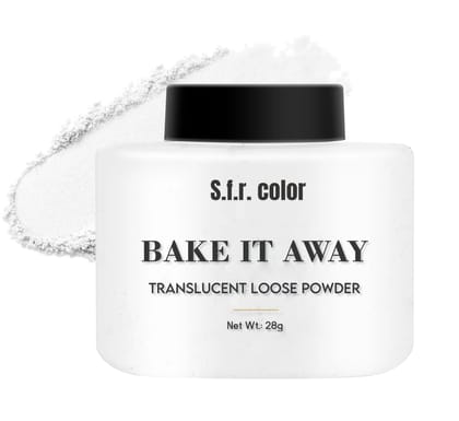 S.F.R. COLOR Make up setting white loose powder + white translucent powder + oil control powder