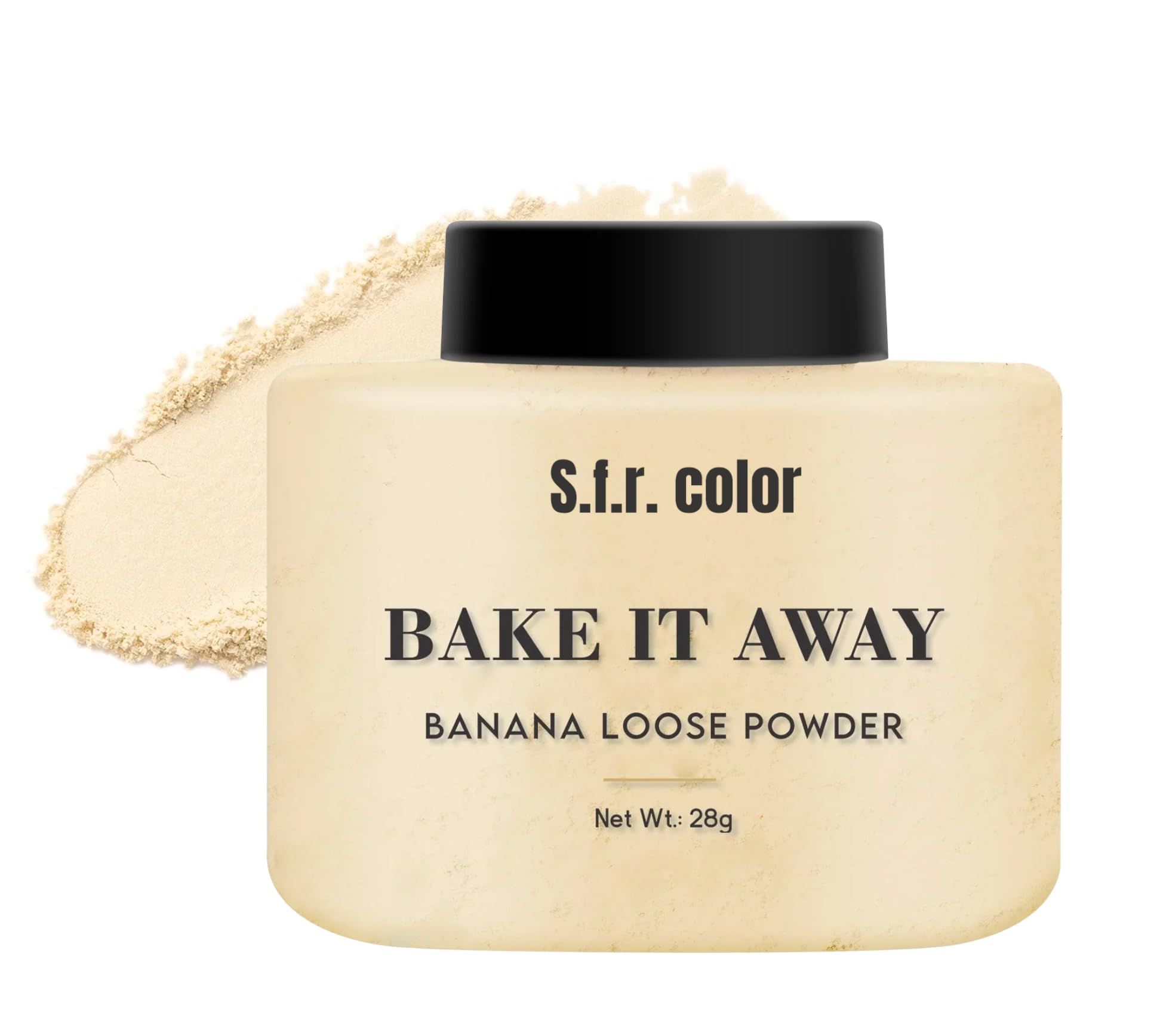 S.F.R COLOR Make up setting Banana loose powder + fixes makeup + Oil control + Translucent powder