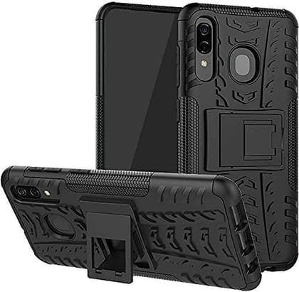 Faircost for OnePlus 5 Heavy Duty Shockproof Military Grade Armor Dual Protection Layer Hybrid Kick Stand Back Cover Case Black