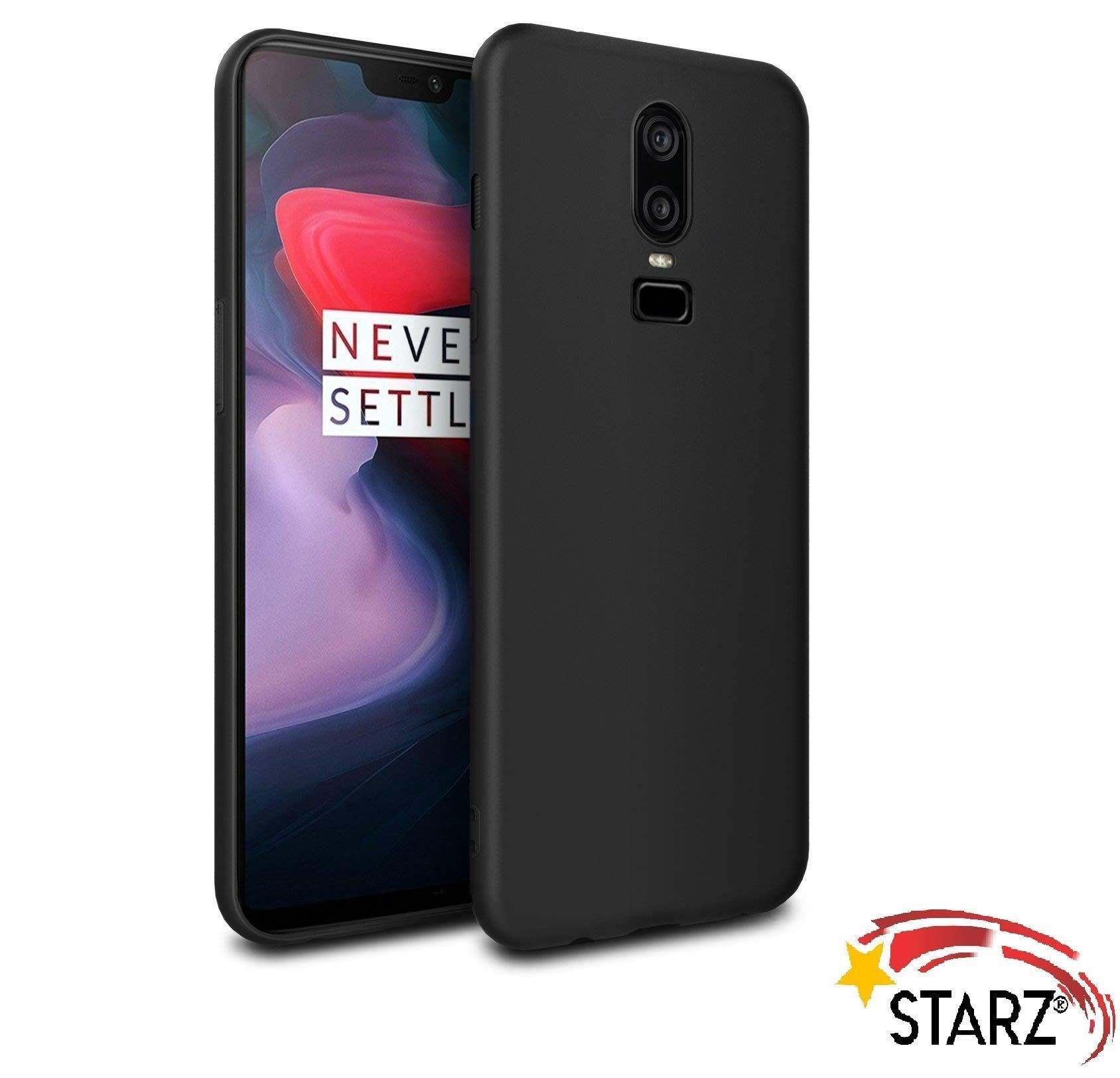 Faircost Back Cover for Oneplus 6T (Silicone | Black)