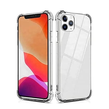 Faircost for iPhone 13 Back Cover Shockproof (Silicon| Transparent)