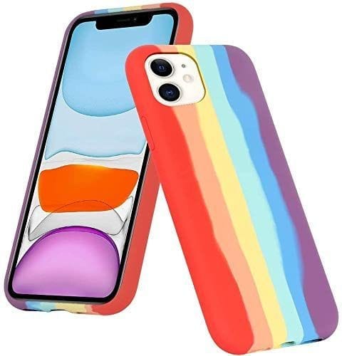 MorningVale Back Cover for iPhone 11 (Silicone | Multicolour)