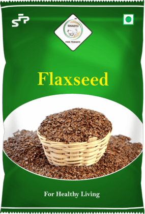 Swasth Natural Flaxseed (Other Names of Flaxseed - Agase, Jawas or Alashi, Ali Vidai, Tishi or Pesi, Avise Ginzalu)