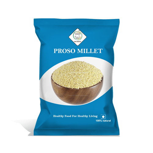 Swasth Unpolished and Natural Proso Millet (Other Names of Porso Millet Chena,Baragu,Variga,Pani Varagu)