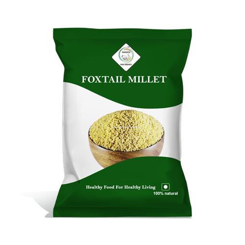 Swasth Unpolished and Natural Foxtail Millet (Other Names of Foxtail Millet - Navane, Kangni, Kakum, Rala Thinai, Korra, Navane, Thina Kang, Rala, Kang, Kaon Kanghu, Kangam, Kora)