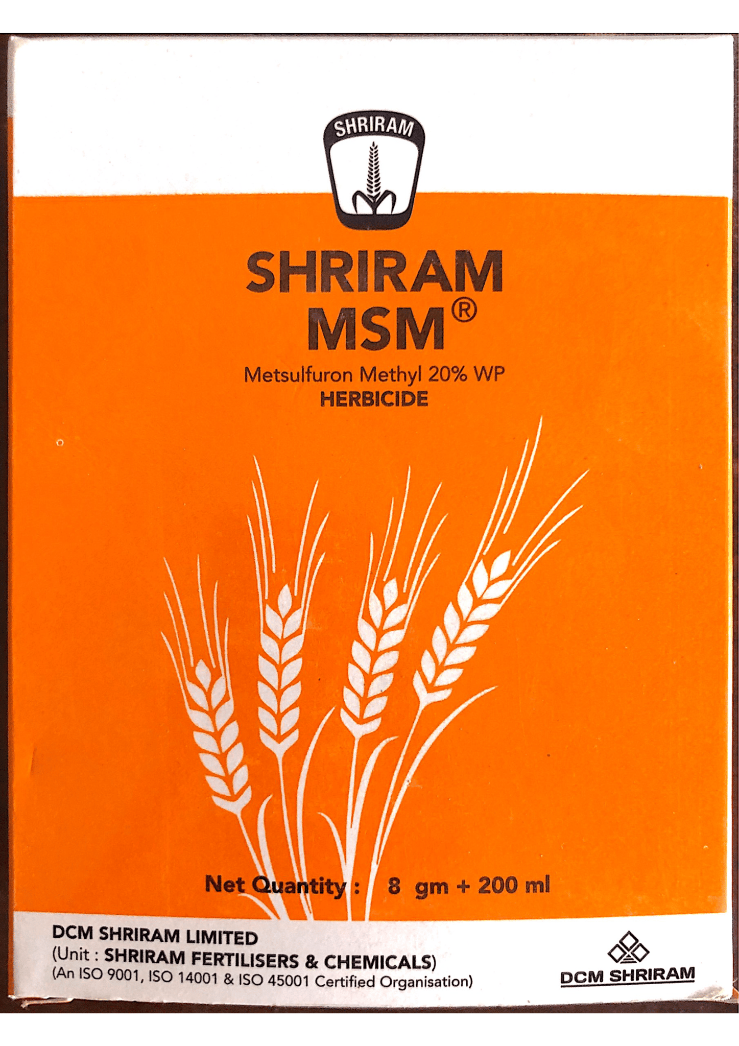 Shriram MSM - Metsulfuron Methyl 20% WP - Herbicide