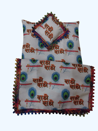 Super Soft Attractive Krishna,Laddu Gopal All Idol Cotton Bister Set Usable 0 to 4