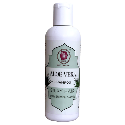 BRIG Aloe Vera Soft Cleanser Shampoo | Nourish Hair Make Smooth & Shiny |Reduce Hair Fall | Natural Boost Growth Healthy Hair | Suitable For Oil, Dry, Normal, Hair | For Man & Women 200ml.