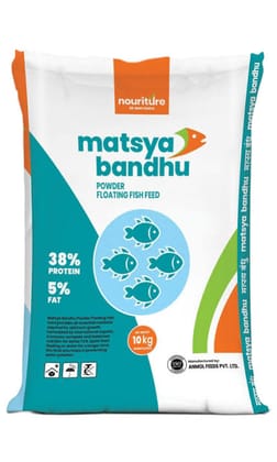 Matsya bandhu powder floating fish feed