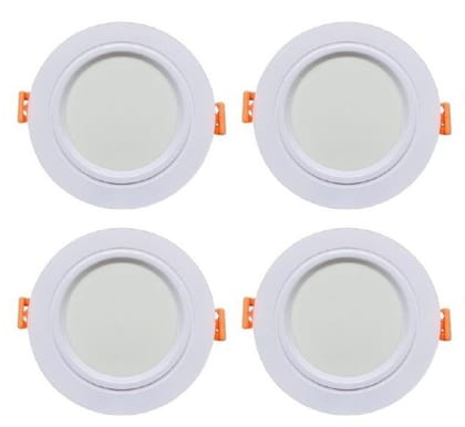 GR Lighting 9 Watt Concealed Down Light 4 Pieces Pack (Cool White)