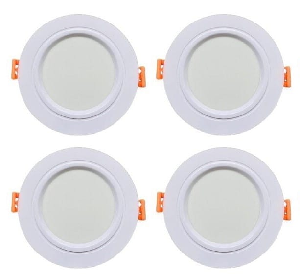 GR Lighting 9 Watt Concealed Down Light 4 Pieces Pack (Cool White)