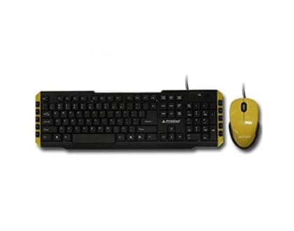 Prodot Choice+175 USB (Wired) Keyboard and Mouse Combo (Color: Solid Black)