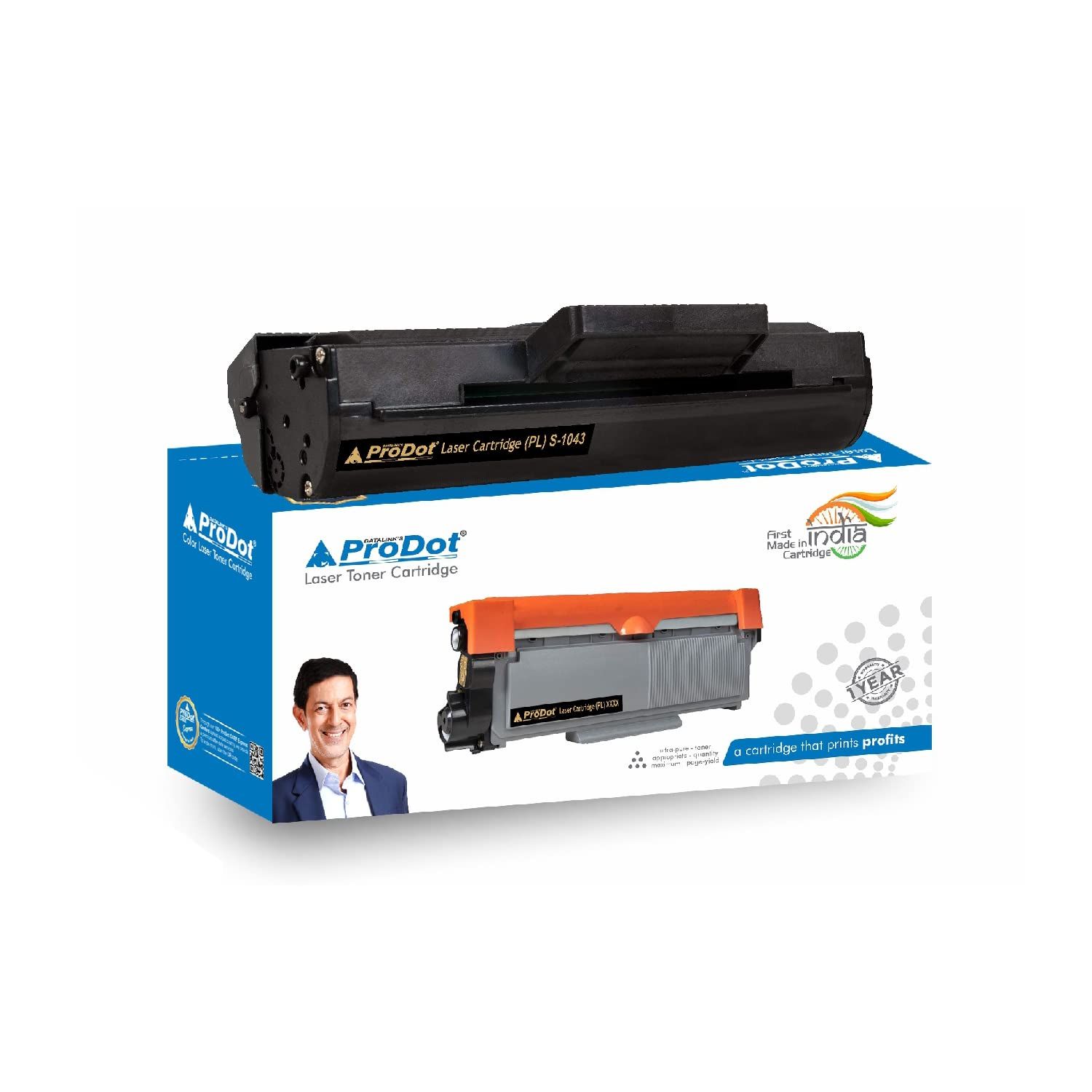 ProDot (PRO S-1043 Laser Toner Cartridge for Samsung 1043s Compatible with Samsung ML-1660, 1661, 1665, 1666, 1676, 1866, 1876, SCX3201, 3218