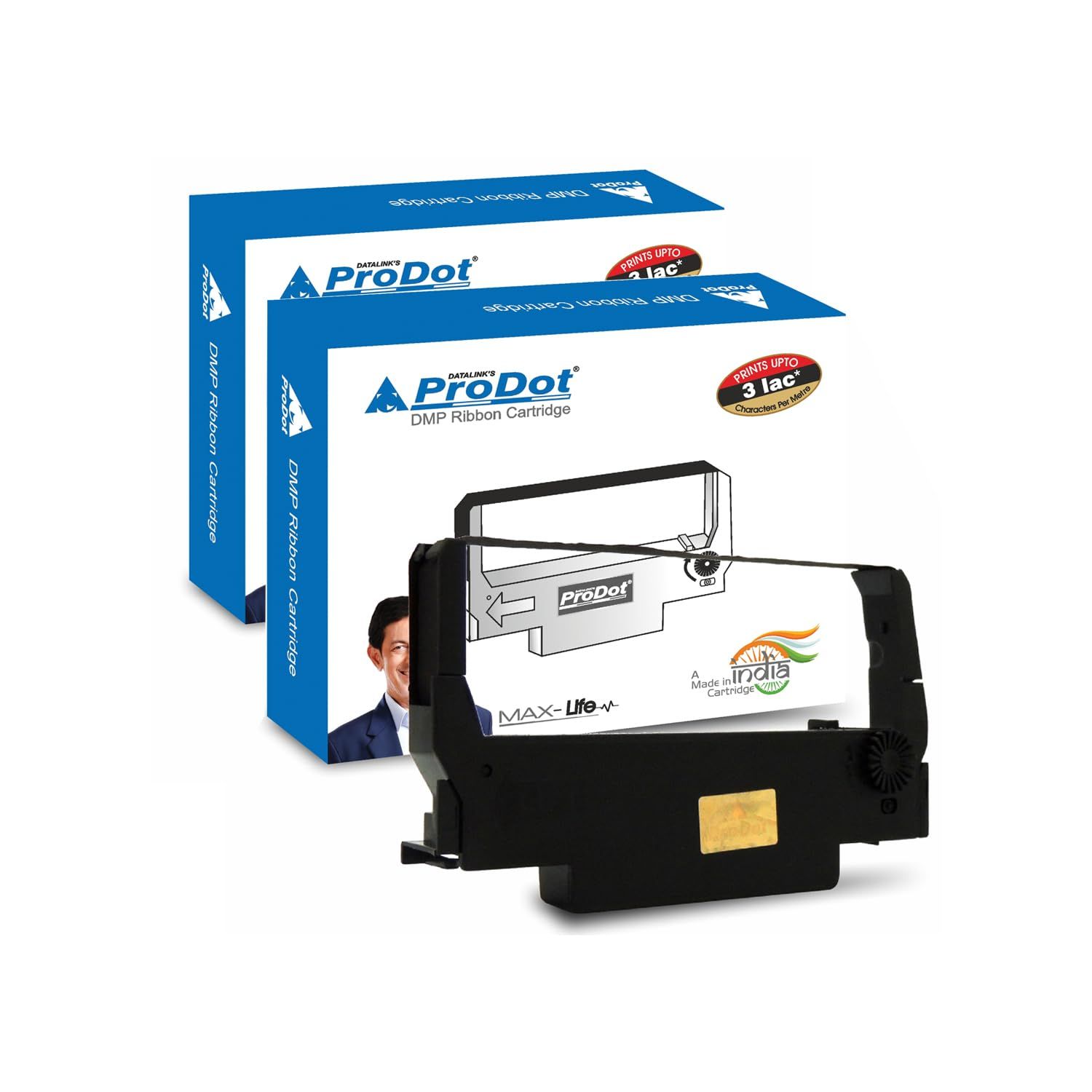 ProDot Dot Matrix Ribbon Cartridge Compatible with EPSON ERC 38