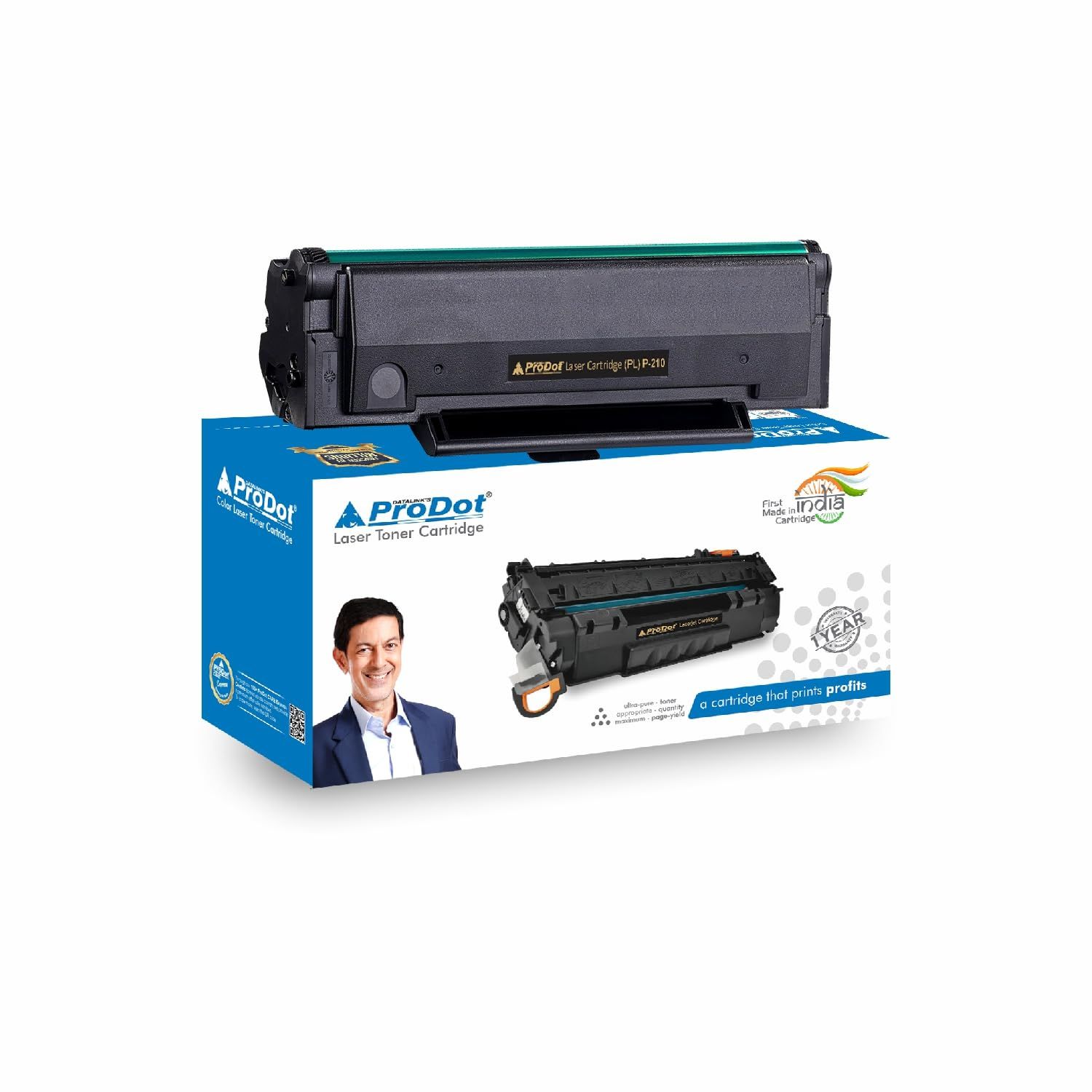 ProDot (PL P-210 Laser Toner Cartridge Compatible with PANTUM PC-210/210KEV/211KEV P2200, P2500, P2500w, M6500, M6500w, M6550, M6500n, M6500nw, M6550n, M6550w Printers