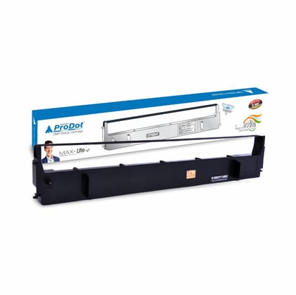 PRODOT LQ 1050 Dot Matrix Ribbon Cartridge Compatible with Epson Action Printer 5500, ERC 20, LQ 1000, TVSE Calligra 145, MSP 335, 345, 435 Classic, 445 Champion, 455xl Classic Wipro EX 1050dx