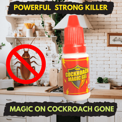 Powerfull Anti Roach Magic Gel | Remove Cockroaches From Your Home | 15MLx1