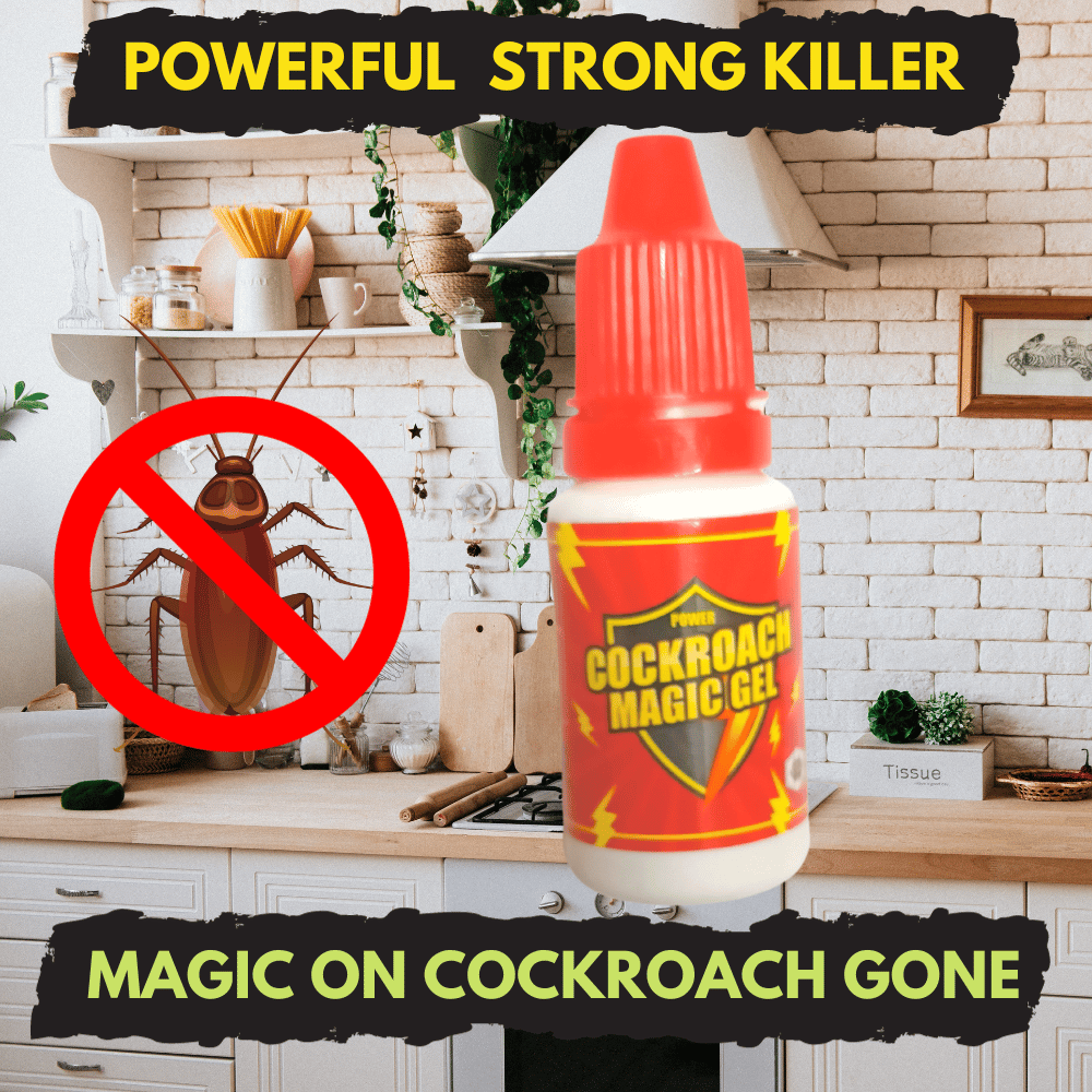 Powerfull Anti Roach Magic Gel | Remove Cockroaches From Your Home | 15MLx1