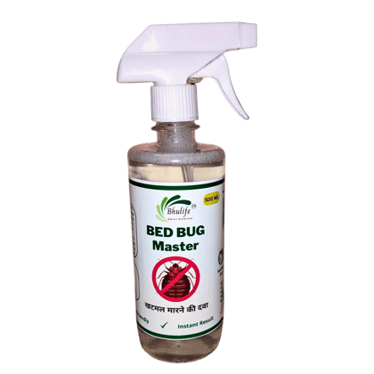 Bhulife Powerfull Natural Organic Bedbug Killer Spray|Khatmal Marne Ki Dawai|Khatmal Maar 500MLx1