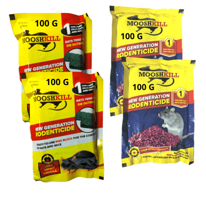 Rat Killer Granules & Cake | Ready to use bait for the control of Rats | Rat Killer