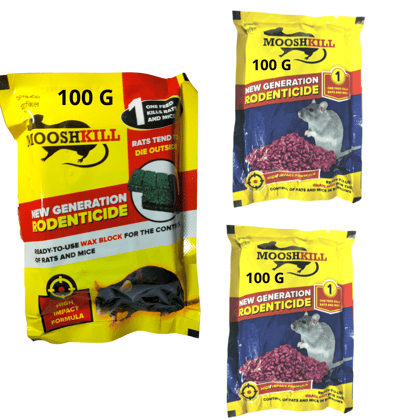 Rat Killer Granules & Cake | Ready to use bait for the control of Rats | Rat Killer