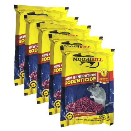 Rat Kill Granules 100g | Ready to use bait for the control of Rats and Mice 100gmX5