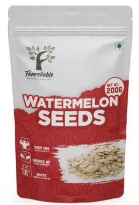 Famreliable 200g Premium Watermelon Seeds: Nature's Crunchy Delight!  (200 g)