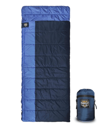 RhinoKraft Camping Sleeping Bag - 3 Season Warm & Cool Weather - Summer, Spring, Winter, Lightweight, for Adults & Kids - Camping Gear Equipment, Traveling and Outdoors