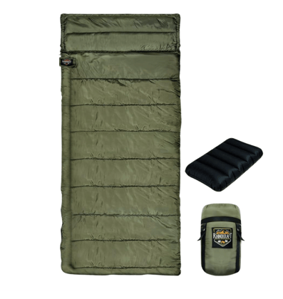 RhinoKraft Camping Sleeping Bag - 3 Season Warm & Cool Weather - Summer, Spring, Winter, Lightweight, for Adults & Kids - Camping Gear Equipment, Traveling and Outdoors