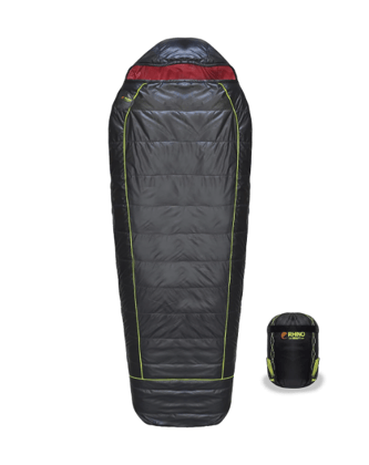 RhinoKraft Rockstar ! The Smallest Sleeping Bag for Men for Bikers, Hikers and Trip Lovers for Camping Activities for All 3 Season ! Light Weight