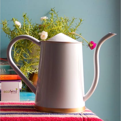 White Watering Can 1.5 Litre