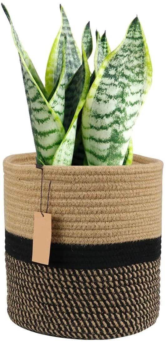 Cotton Rope Plant Basket