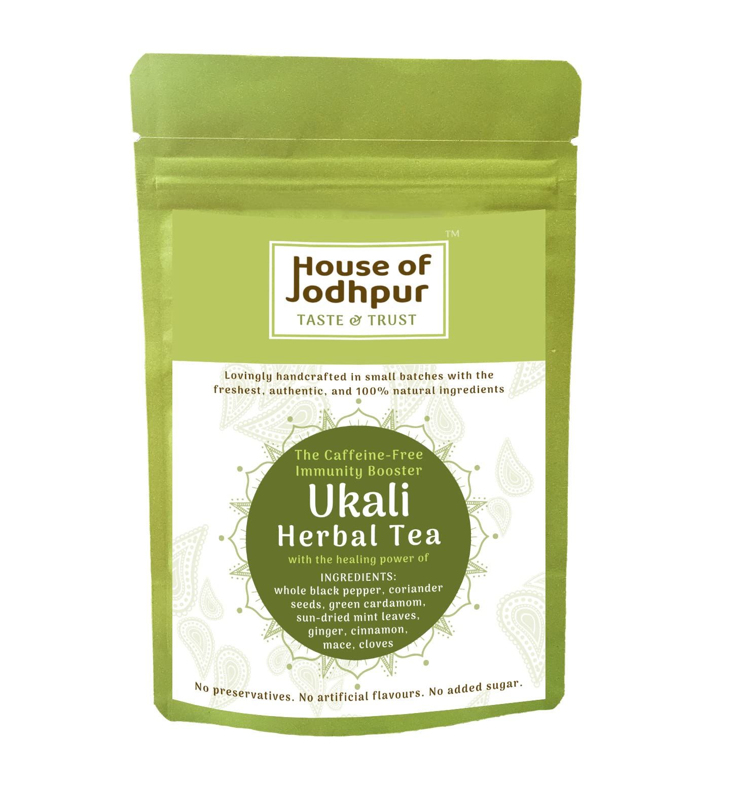 House of Jodhpur Ukali Herbal Tea 50gm | The Caffeine-Free Immunity Booster