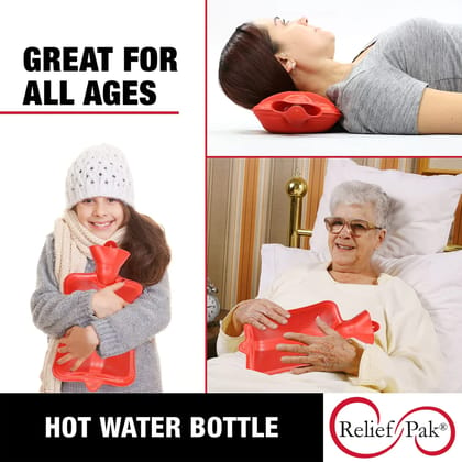 Rubber Hot Water Heating Pad Bag For Pain Relief