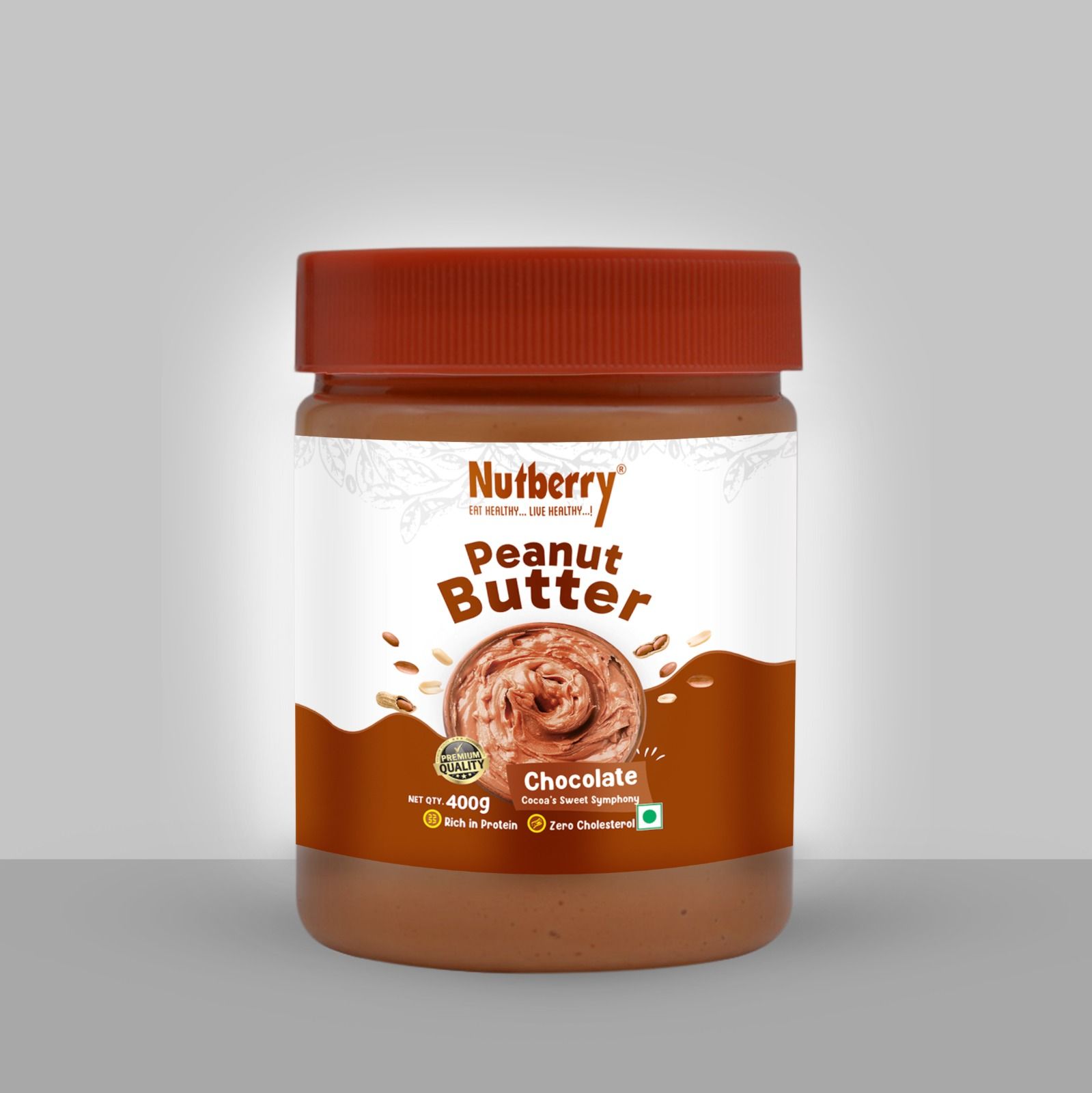 Chocolate Creamy Peanut Butter Jar