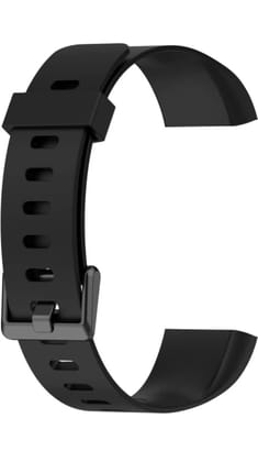 justly Smart Watch Strap Belt For Realme Smart Band Watch RMA183 Black (Please Note Watch Or Tracker Not Included)