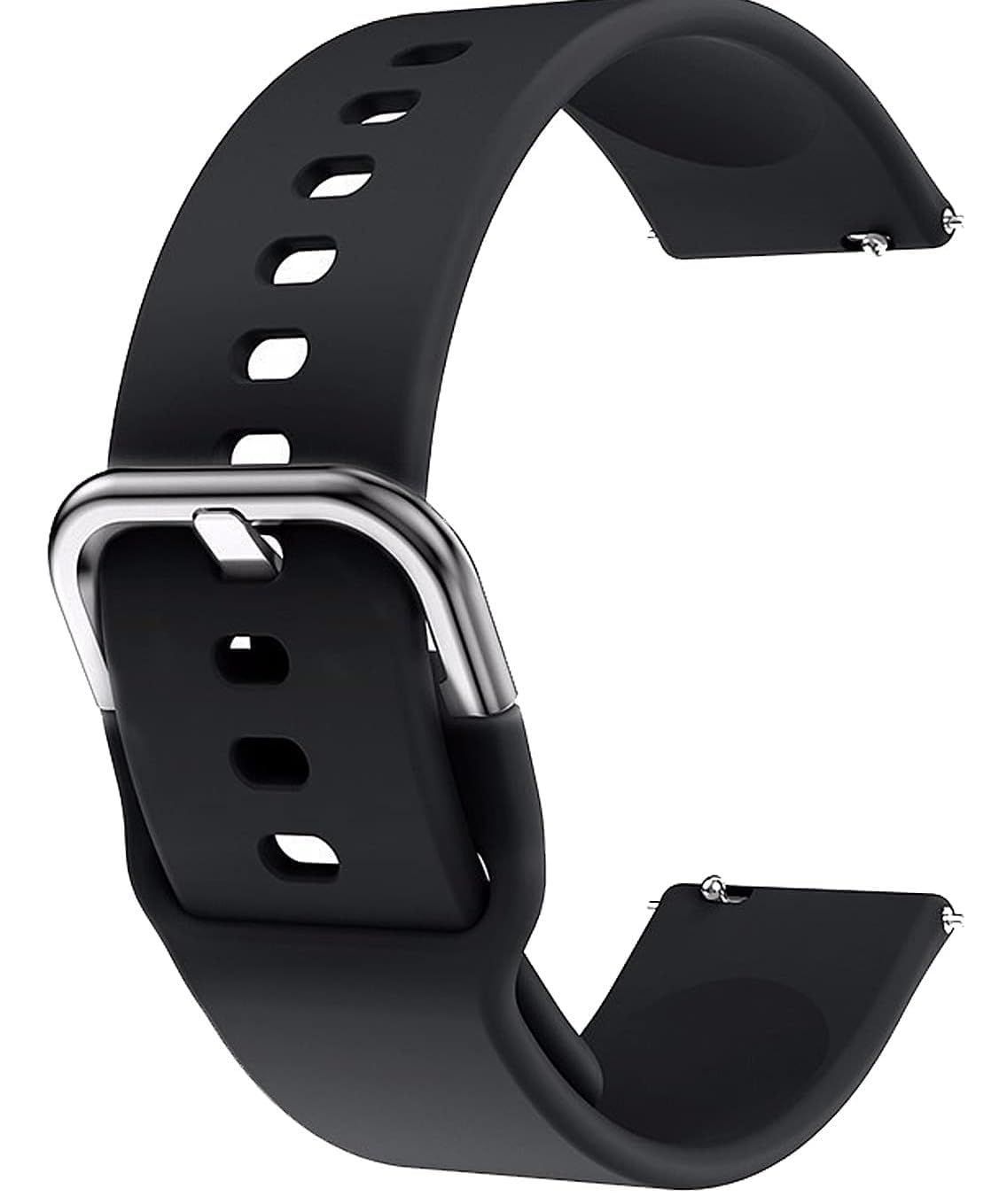 JUSTLY 19mm Silicone Smart Watch Strap for Men & Women STRAP