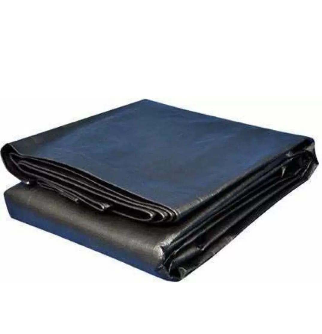 Black HDPE 250 GSM Heavy Duty Plastic Tarpaulin, Size 18x24 Feet, Tirpal, Tadpatri for Multipurpose, Strong and Long Lasting Product