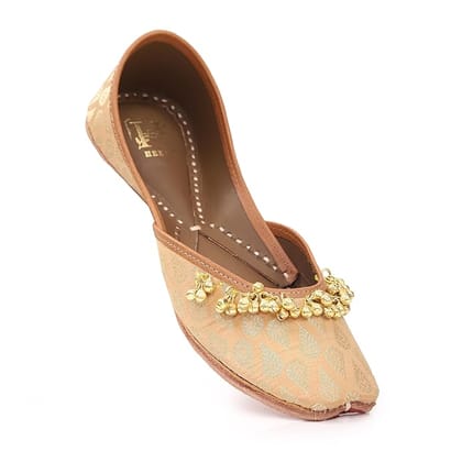 HEER Ethnic Shoes Punjabi Shoes, Jutti, Mojari for Women and Girl