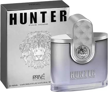 Emper Prive HUNTER HOMME 90 ml EDP for Men Eau de Parfum - 90 ml  (For Men)