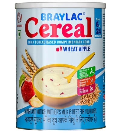 Braylac Cereal Wheat & Apple