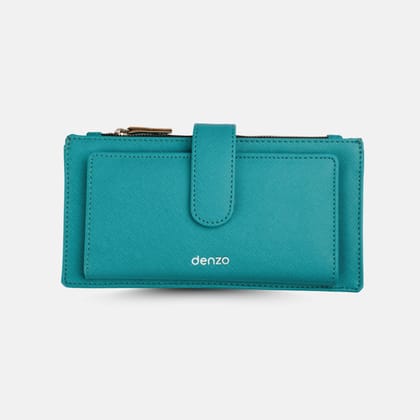 Bliss Clutch Teal Blue