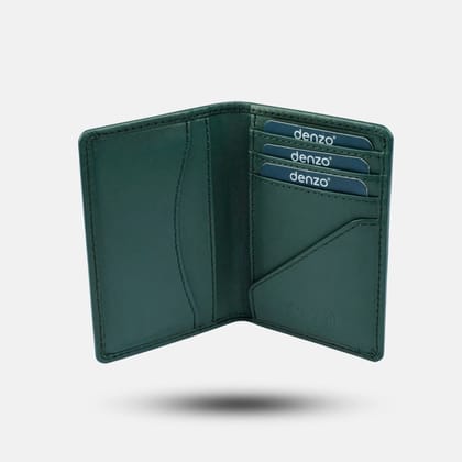 Royal Craft Leather Card Holder Green