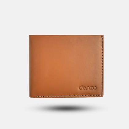 Tan Leather Wallet - Stylish, Secure, and Versatile I DENZO