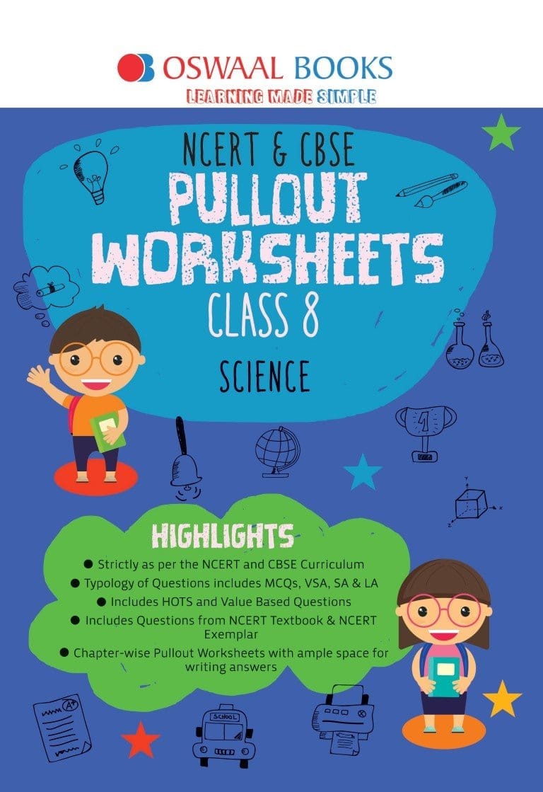 Oswaal NCERT Pullout Worksheet Class 8 Science (For 2023 Exam) [Paperback] Oswaal Editorial Board