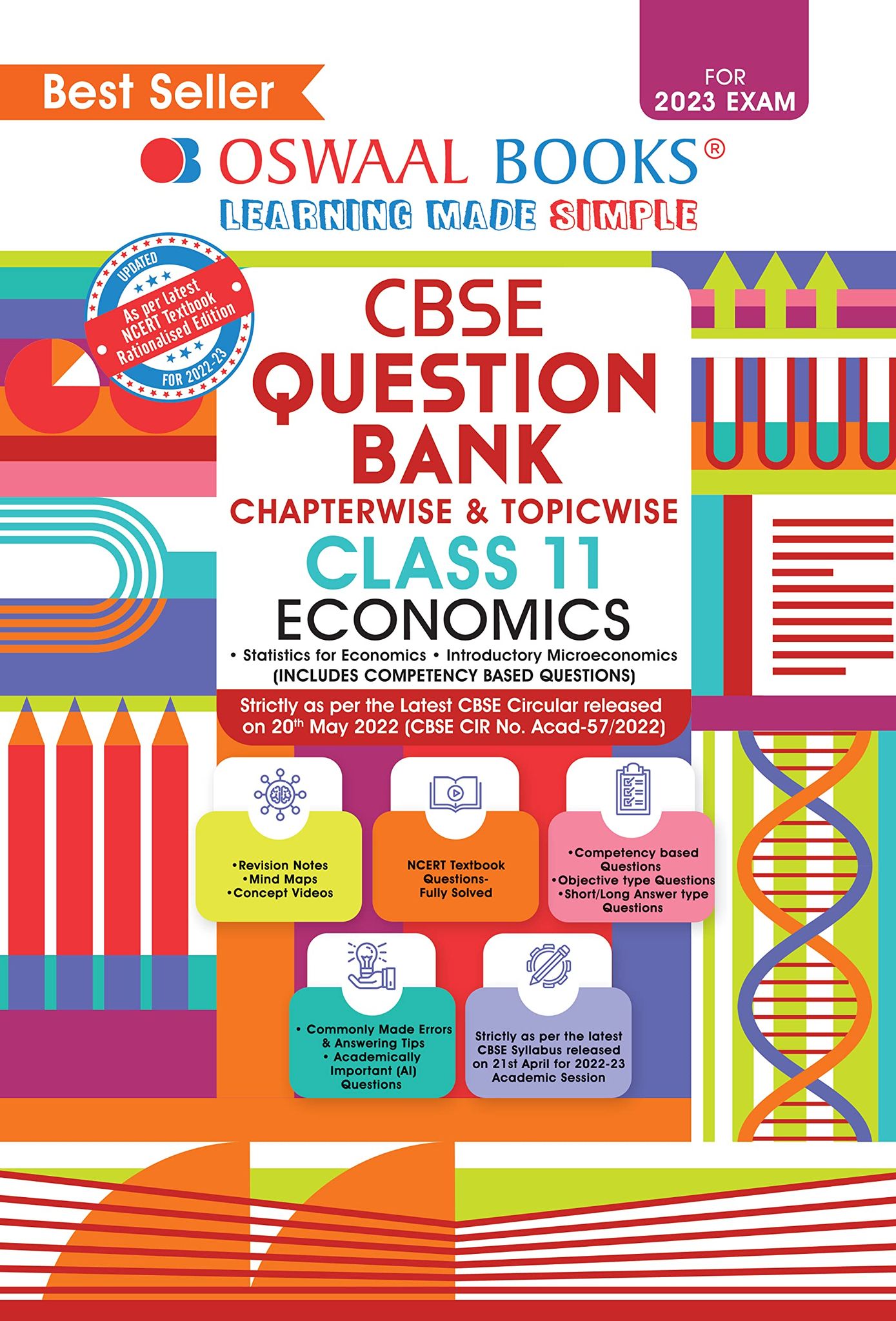 Oswaal CBSE Chapterwise & Topicwise Question Bank Class 11 Economics Book (For 2022-23 Exam) [Paperback] Oswaal Editorial Board