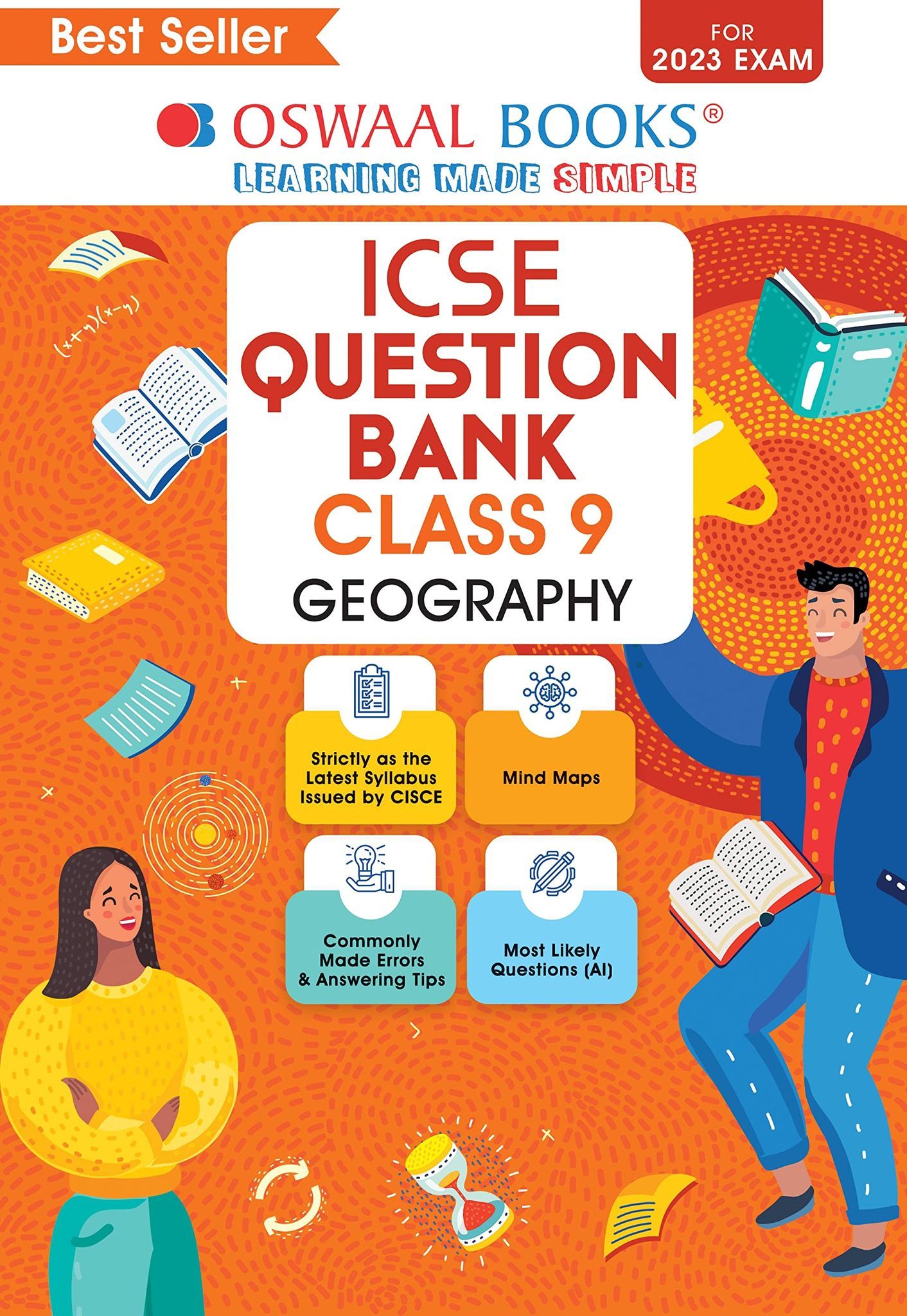 Oswaal ICSE Question Bank Class 9 Geography Hardbound Book (For 2023 Exam) Oswaal Editorial Board